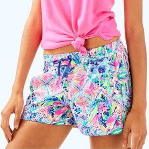 Lilly Pulitzer Athletic Shorts Dancing on the Deck